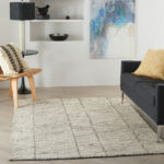 Nourison tapijt Colorado CLR01 GRYWT GREY WHITE 5x7 099446790279 interior 3
