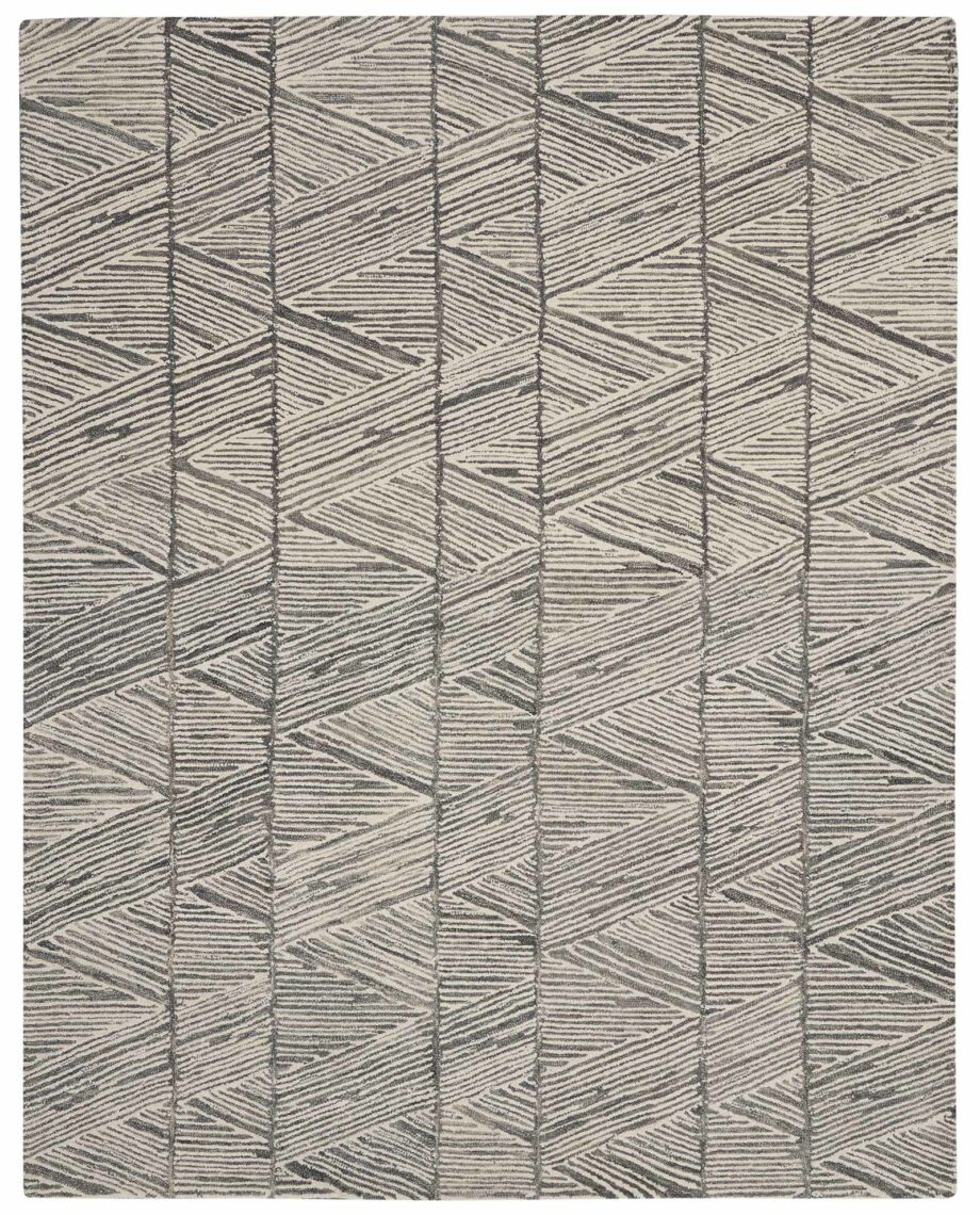 Nourison tapijt Colorado CLR01 GRYWT GREY WHITE 8x10 099446790293