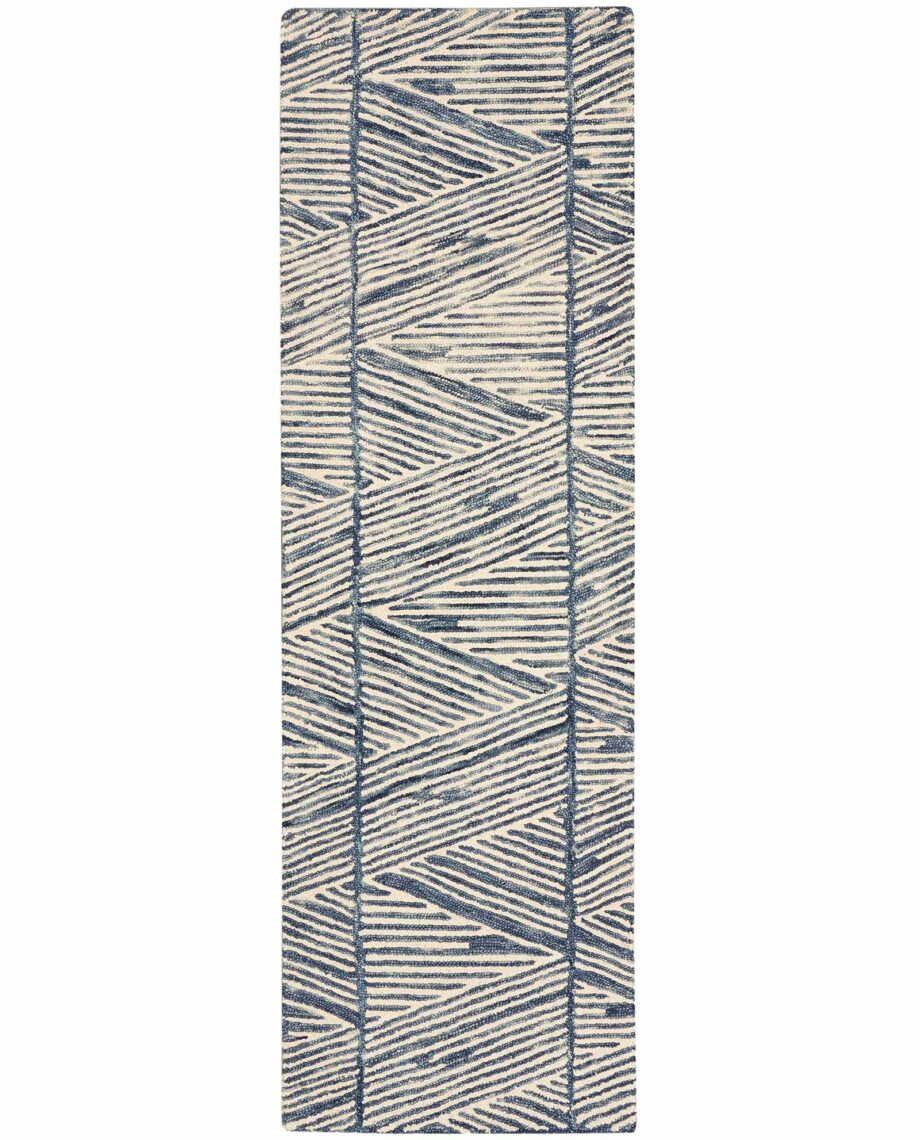 Nourison tapijt Colorado CLR01 WHTBL WHITE BLUE 2x8 099446786234