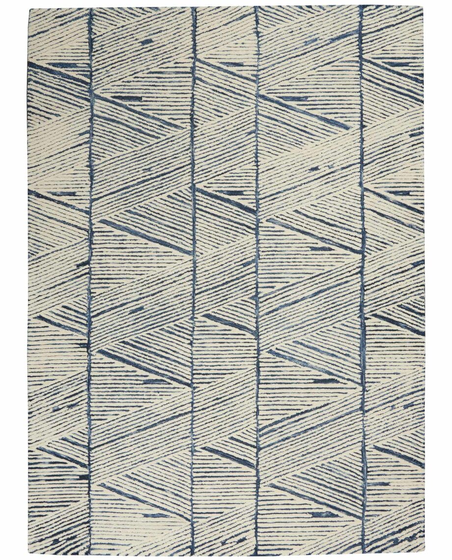 Nourison tapijt Colorado CLR01 WHTBL WHITE BLUE 5x7 099446786258