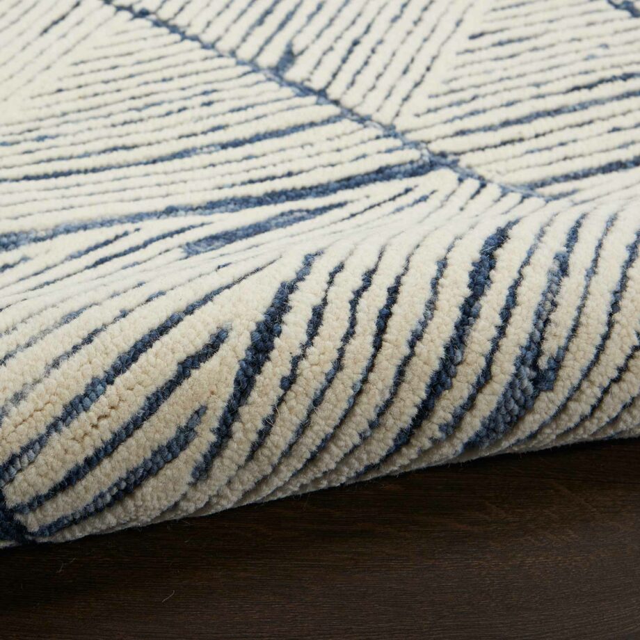 Nourison tapijt Colorado CLR01 WHTBL WHITE BLUE 5x7 099446786258 TX01