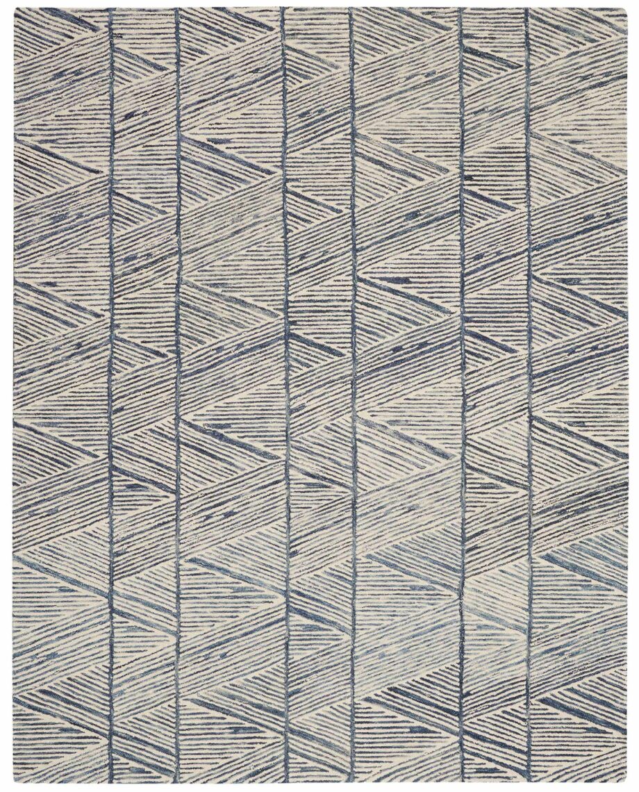 Nourison tapijt Colorado CLR01 WHTBL WHITE BLUE 8x10 099446786265