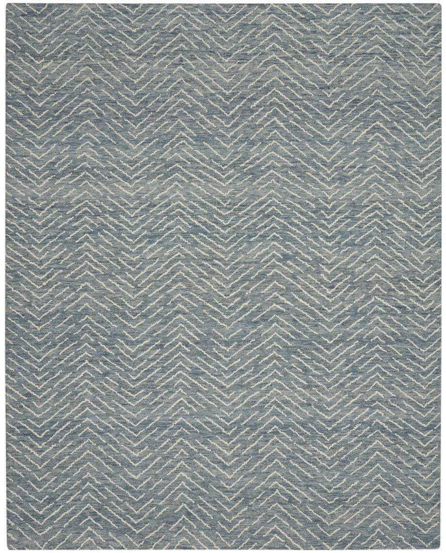 Nourison tapijt Colorado CLR02 INDIV INDIGO IVORY 8x10 099446786340