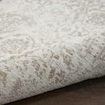 Nourison tapijt Damask DAS06 IV IVORY 5x7 099446349828 TX01
