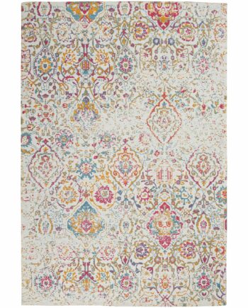 Nourison tapijt Damask DAS06 MULTI MULTICOLOR 5X7 99446836830