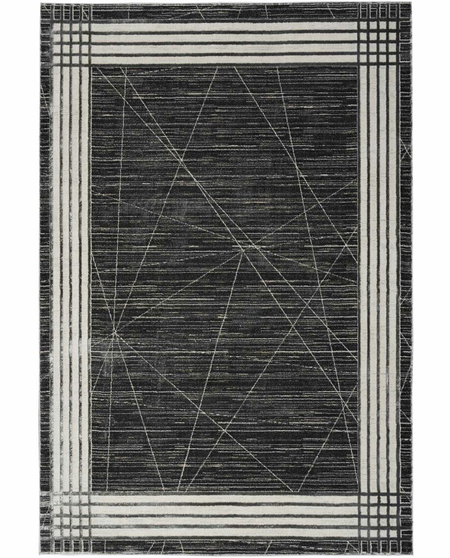 Nourison tapijt Desire DSR01 CHASV CHARCOAL SILVER 5X7 099446128713