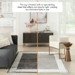 Nourison tapijt Desire DSR01 CHASV CHARCOAL SILVER 5X7 099446128713 interior 3