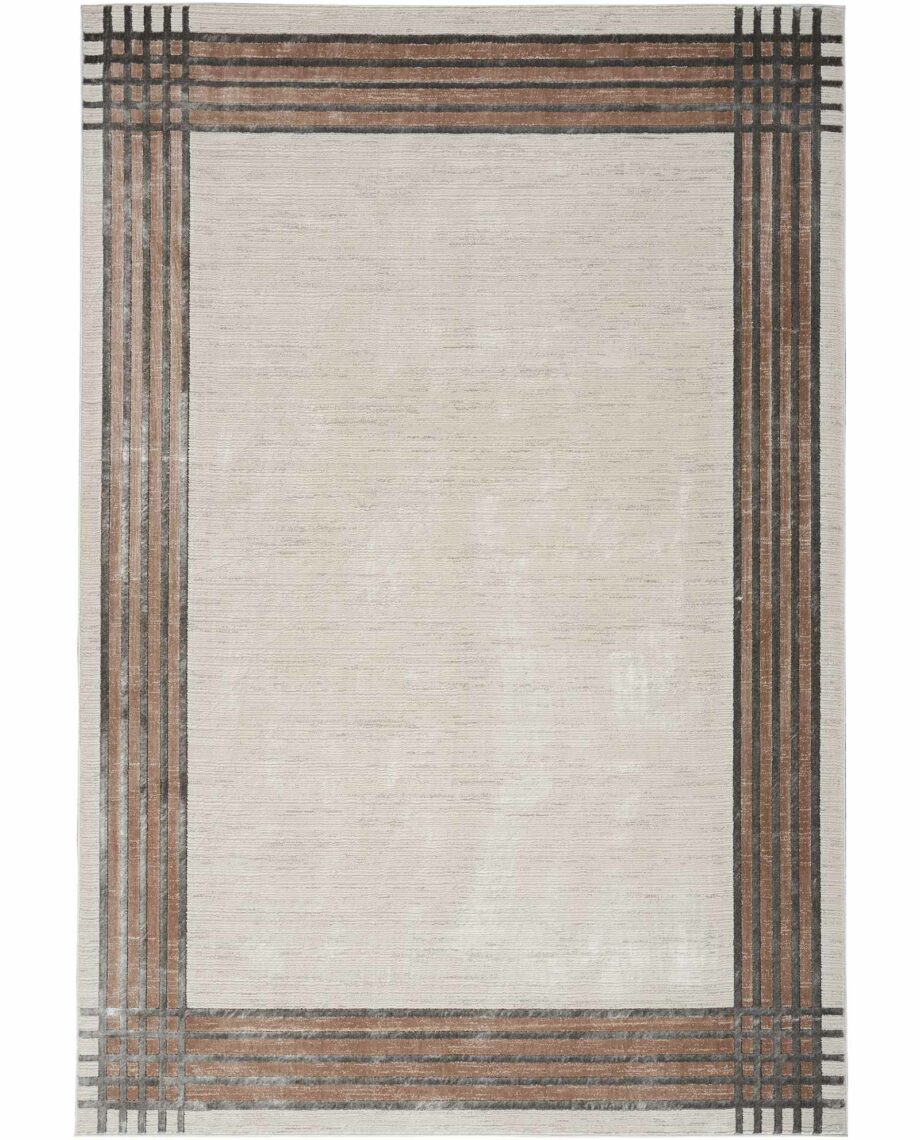 Nourison tapijt Desire DSR01 IVSIL IVORY SILVER 5X7 099446128331