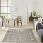 Nourison tapijt Desire DSR02 CHAGY CHARCOAL GREY 5X7 099446128874 interior 1