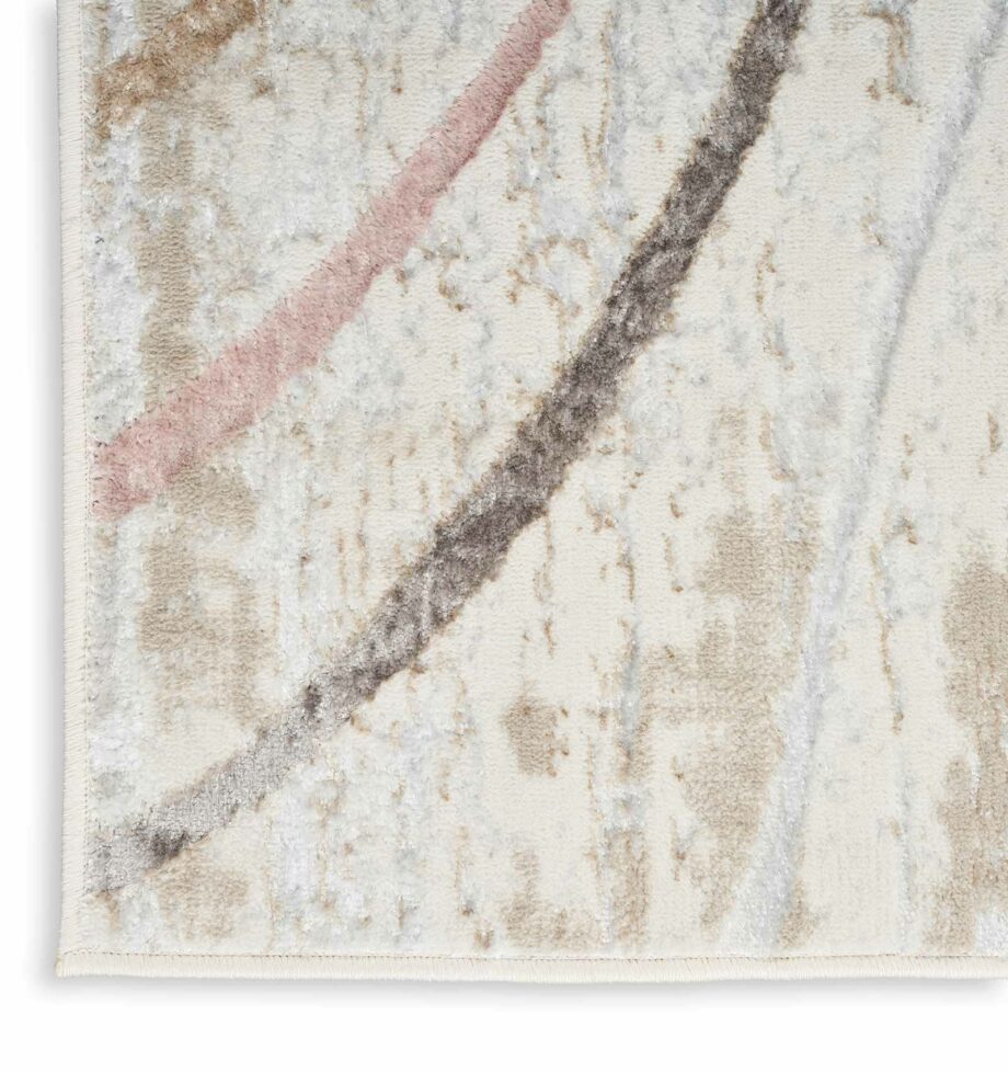 Nourison tapijt Glitz GLZ01 IVMTC IVORY MULTICOLOR 5X7 099446133175 CRW