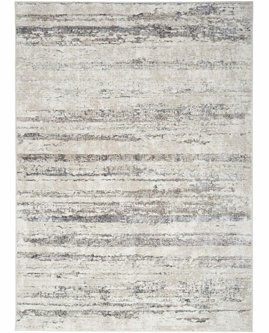 Nourison tapijt Glitz GLZ10 CRMGY CREAM GREY 5x7 099446904058