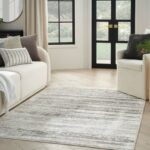 Nourison tapijt Glitz GLZ10 CRMGY CREAM GREY 5x7 099446904058 interior 1