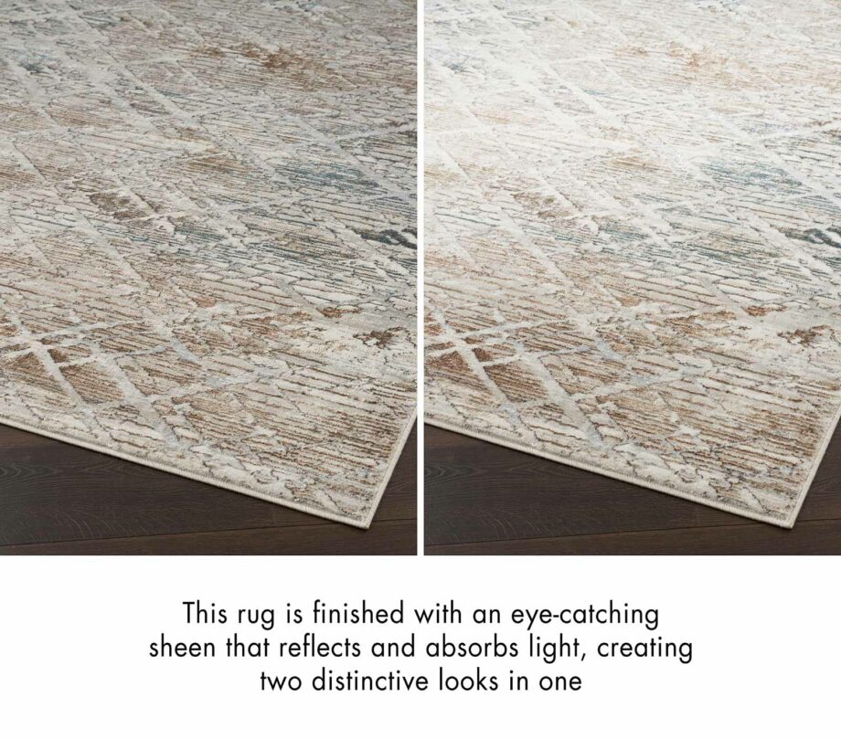 Nourison tapijt Glitz GLZ11 GRYMT GREY MULTICOLOR 5x7 099446912022 LIGHT DARK TX03