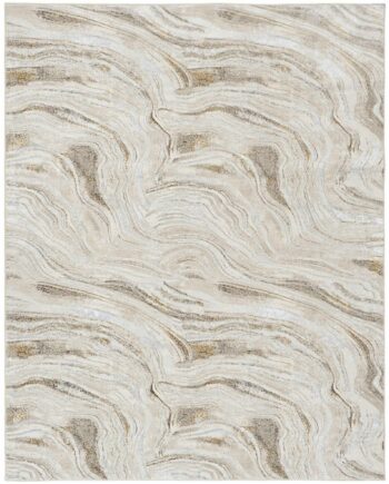 Nourison tapijt Glitz GLZ22 GRYGD GREY GOLD 8x10 099446951212 1