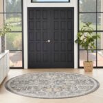 Nourison tapijt Lynx LNX02 NAVMT NAVY MULTICOLOR 8xRND 099446085580 interior 3