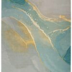 Nourison tapijt Prismatic PRS27 GRSFM GREY SEAFOAM 8x10 099446891938
