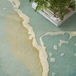 Nourison tapijt Prismatic PRS27 GRSFM GREY SEAFOAM 8x10 099446891938 interior 2