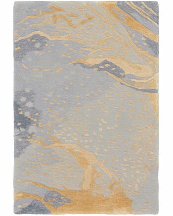 Nourison tapijt Prismatic PRS28 GRYGD GREY GOLD 2x3 099446891778