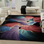 Nourison tapijt Prismatic PRS34 BLACK 8X10 099446160546 interior 1