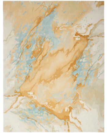 Nourison tapijt Prismatic PRS36 SNDBL SAND BLUE 8x10 099446900920