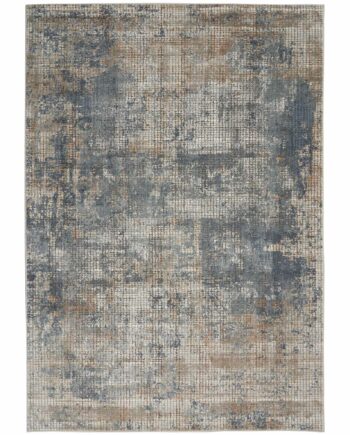 Nourison tapijt Quarry QUA02 BLBGE BLUE BEIGE 5x7 099446746207