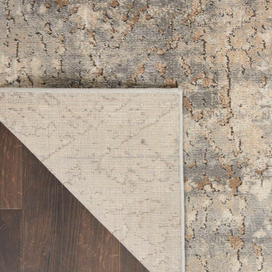 Nourison tapijt Quarry QUA03 BGEGY BEIGE GREY 5x7 099446746214 CRB