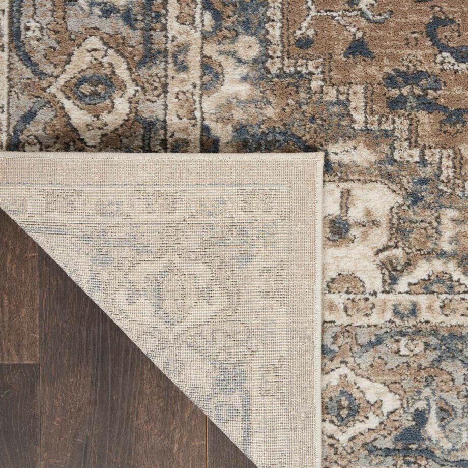 Nourison tapijt Quarry QUA05 BGEGY BEIGE GREY 5x7 099446746283 CRB