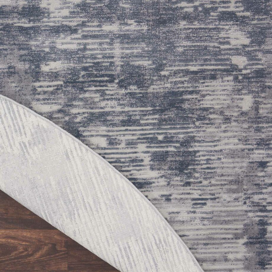 Nourison tapijt Rustic Textures RUS05 GREY 8XRND 099446835949 CRB