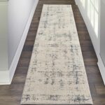 Nourison tapijt Rustic Textures RUS06 IVBLU IVORY BLUE 2x8 099446476296 interior
