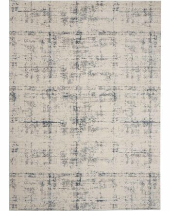 Nourison tapijt Rustic Textures RUS06 IVBLU IVORY BLUE 8x11 099446476388