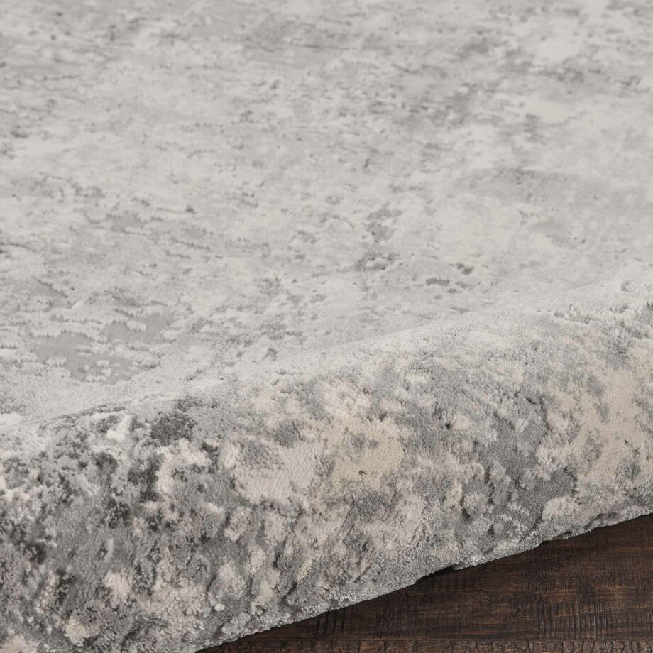Nourison tapijt Rustic Textures RUS07 GRYBG GREY BEIGE 8XRND 099446836014 TX01