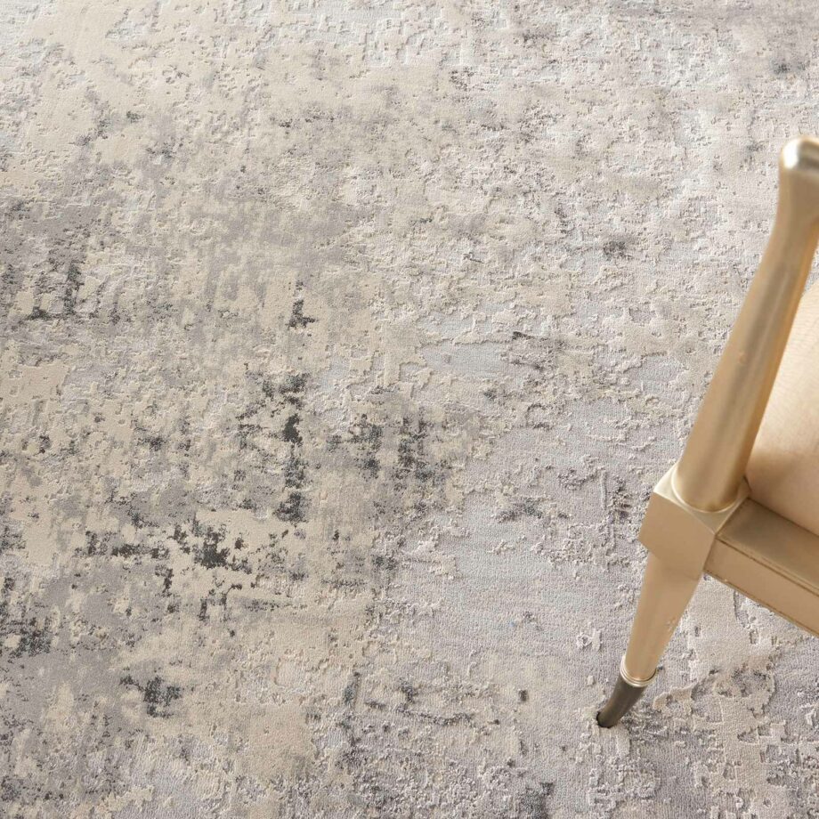 Nourison tapijt Rustic Textures RUS07 GRYBG GREY BEIGE 8XRND 099446836014 interior 2