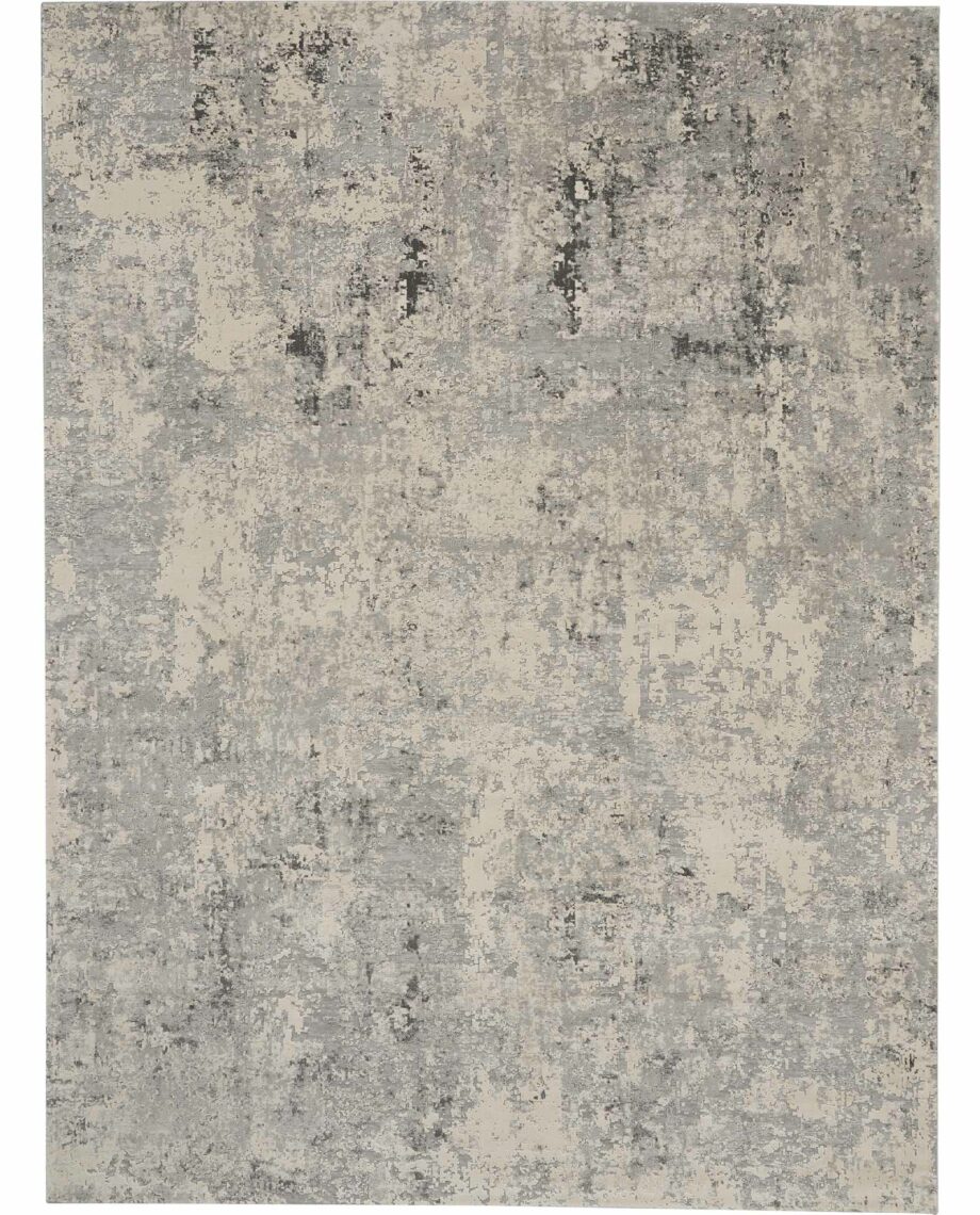 Nourison tapijt Rustic Textures RUS07 GRYBG GREY BEIGE 8x11 099446496263