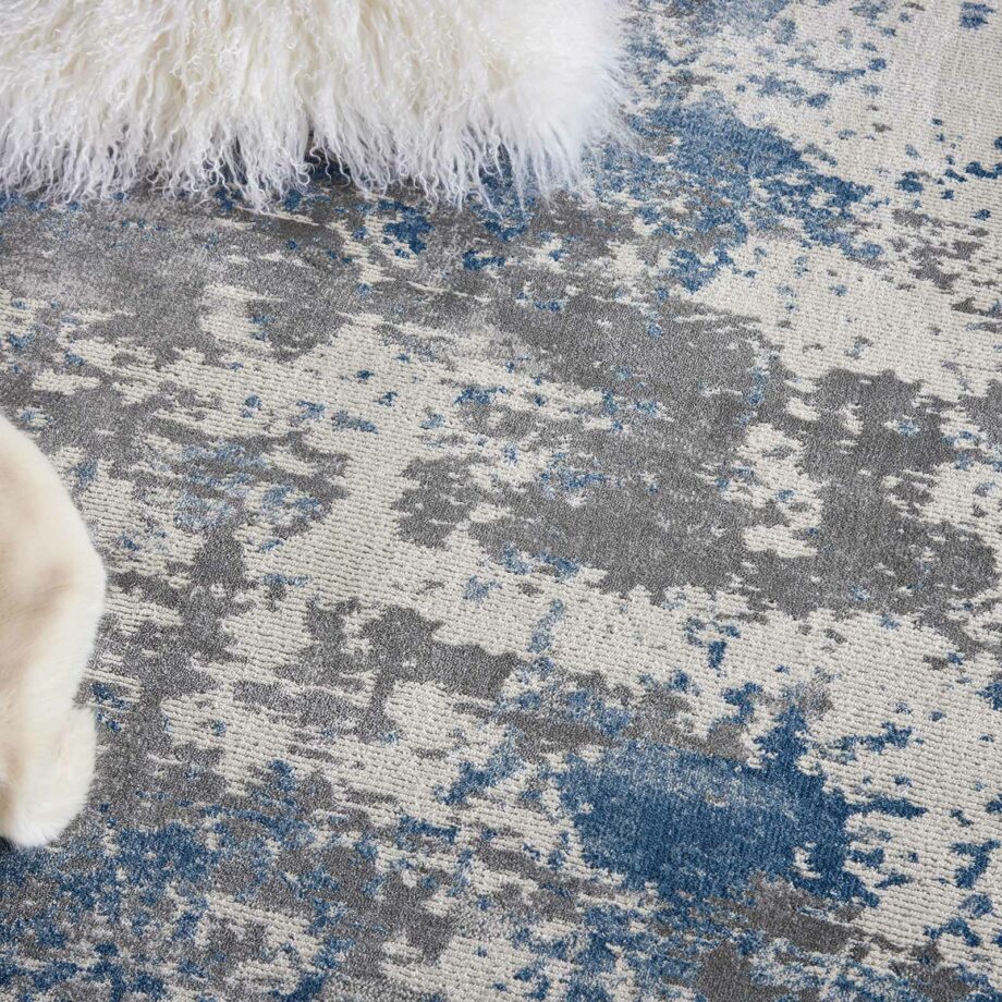 Nourison tapijt Rustic Textures RUS08 GRYBL GREY BLUE 5X7 099446496072 interior 2 C
