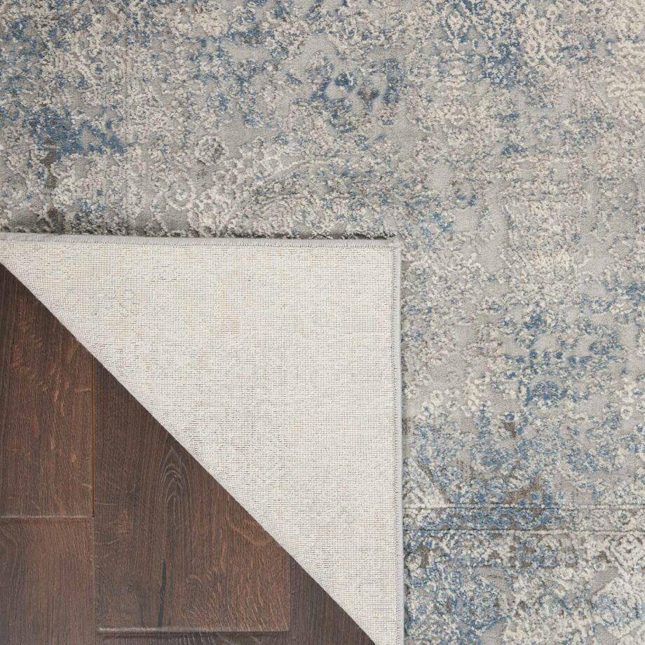 Nourison tapijt Rustic Textures RUS09 IVLTB IVORY LIGHT BLUE 5X7 099446496089 CRB C