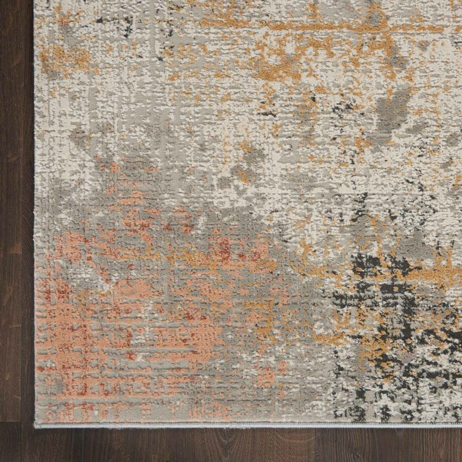 Nourison tapijt Rustic Textures RUS13 GRYBL GREY BLUE 5X7 099446799197 CR