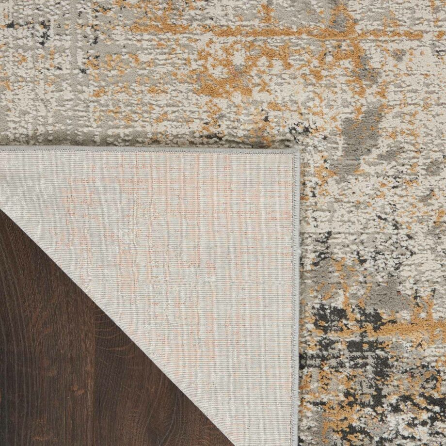 Nourison tapijt Rustic Textures RUS13 GRYBL GREY BLUE 5X7 099446799197 CRB