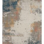 Nourison tapijt Rustic Textures RUS13 GRYBL GREY BLUE 8x11 099446799210