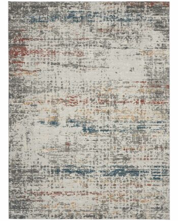 Nourison tapijt Rustic Textures RUS14 LTGMT LIGHT GREY MULTICOLOR 8x11 099446799296