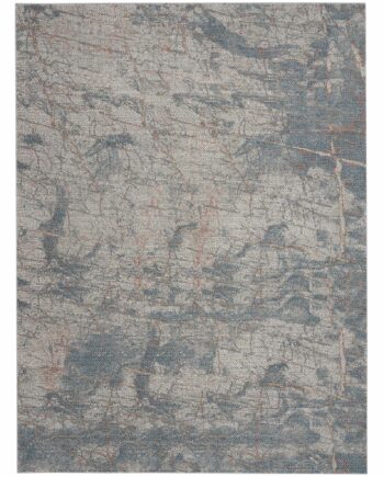 Nourison tapijt Rustic Textures RUS15 LGYBL LIGHT GREY BLUE 8x11 099446799494
