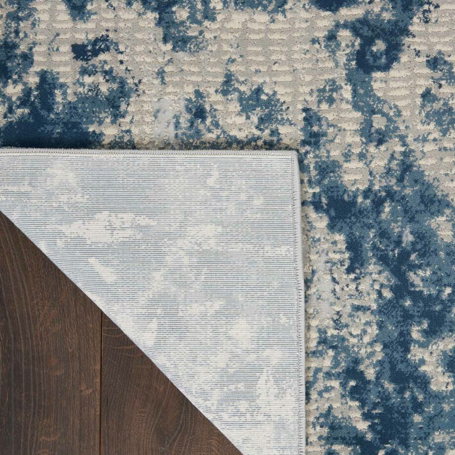 Nourison tapijt Rustic Textures RUS16 GRYBL GREY BLUE 5X7 099446799579 CRB