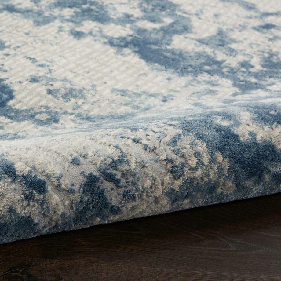 Nourison tapijt Rustic Textures RUS16 GRYBL GREY BLUE 5X7 099446799579 TX01