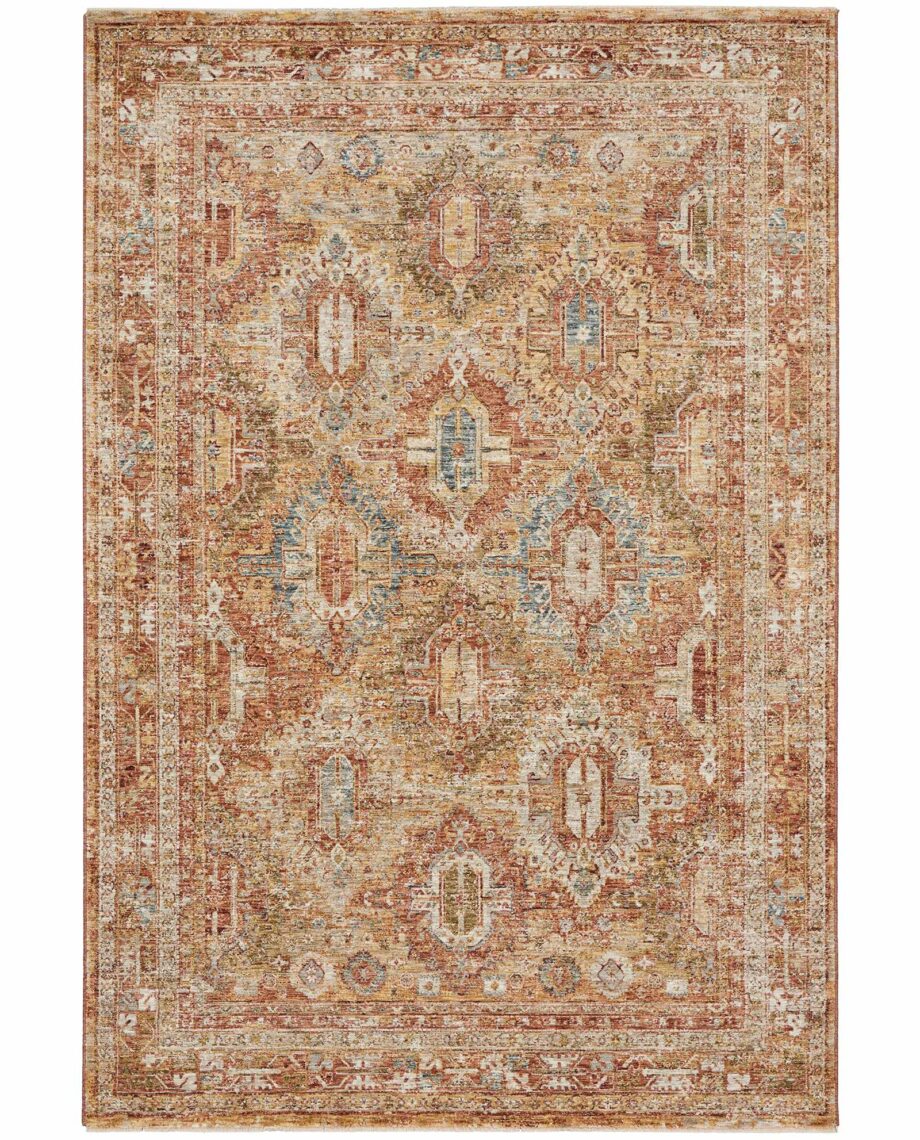 Nourison tapijt Sahar SHR01 RUST 5x8 099446025708