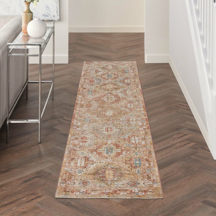 Nourison tapijt Sahar SHR02 RUST 2x10 099446022516 interior 1