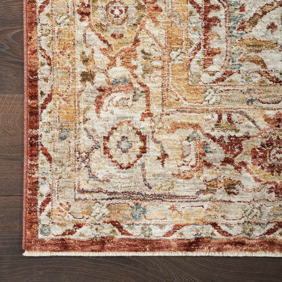Nourison tapijt Sahar SHR02 RUST 5x8 099446025180 CR