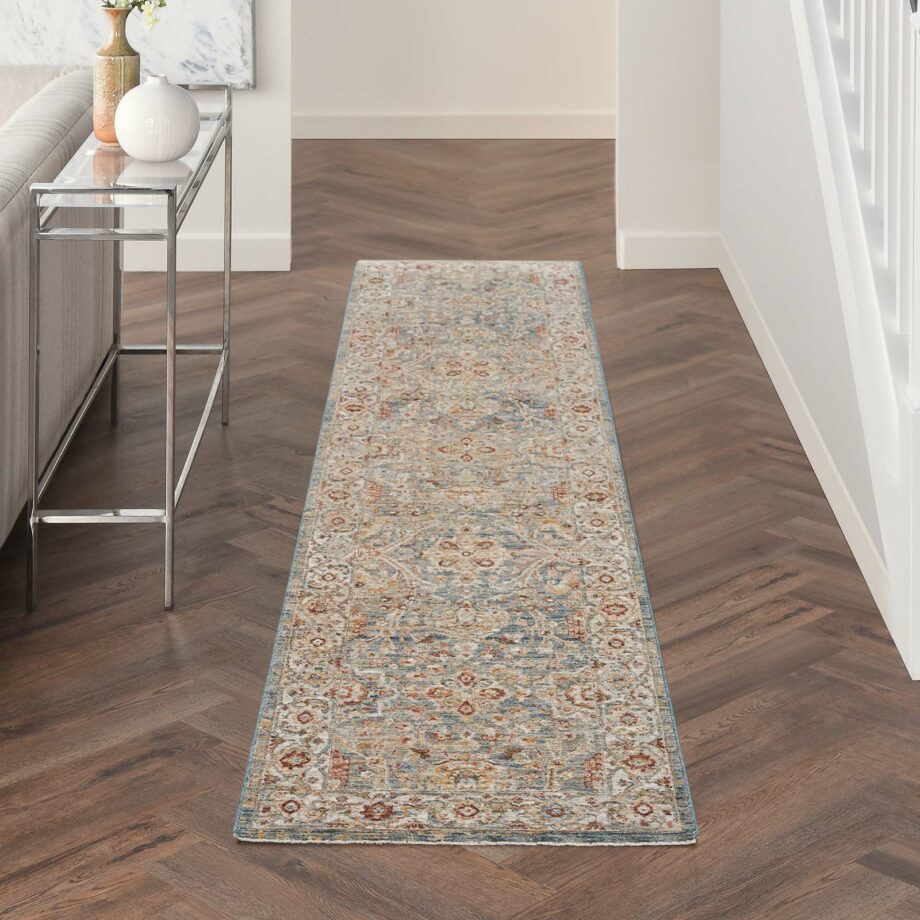 Nourison tapijt Sahar SHR03 BLUE 2x10 099446022684 interior 1