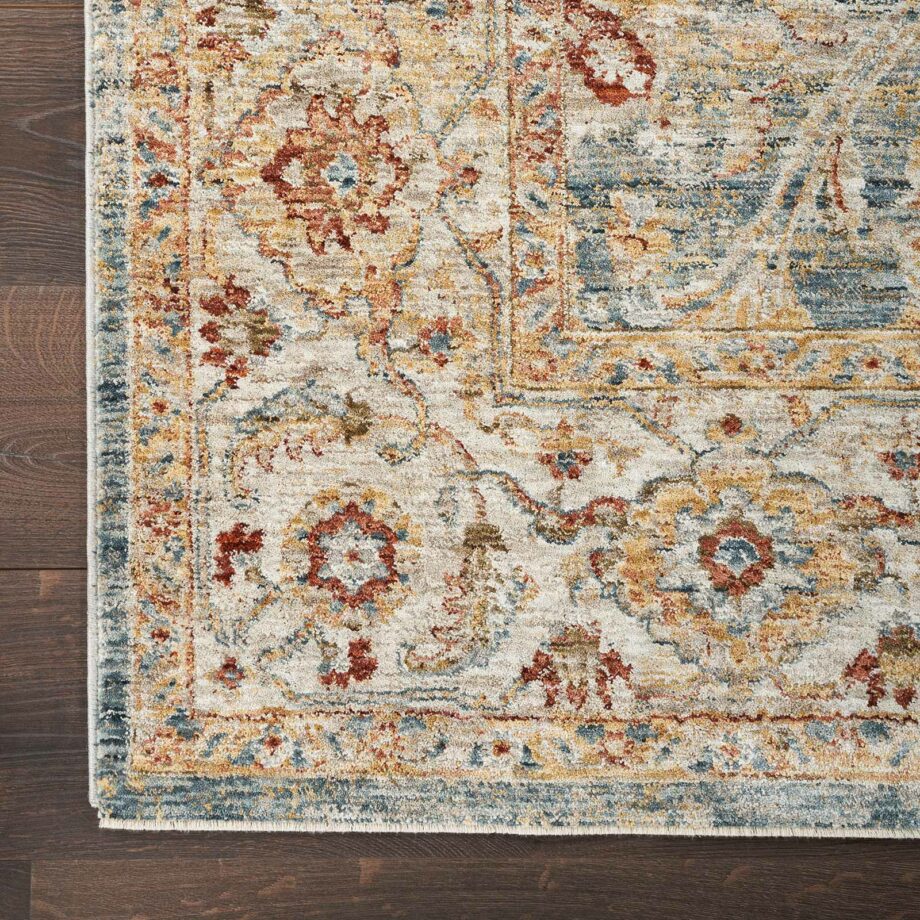 Nourison tapijt Sahar SHR03 BLUE 5x8 099446025234 CR