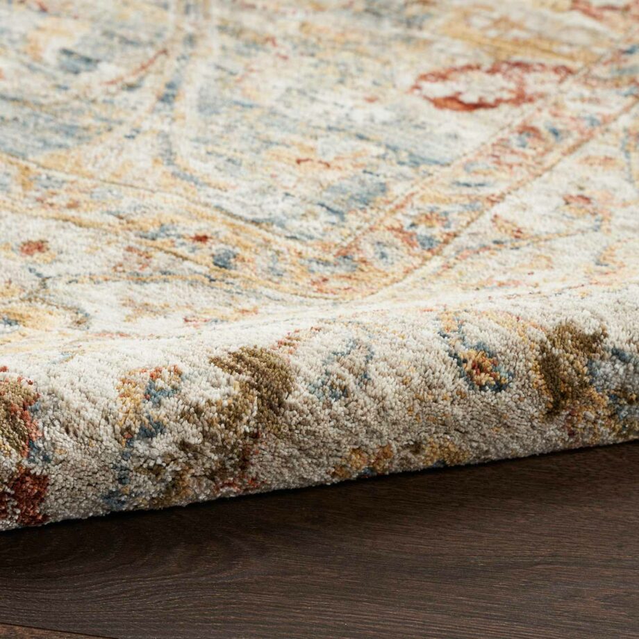 Nourison tapijt Sahar SHR03 BLUE 5x8 099446025234 TX01