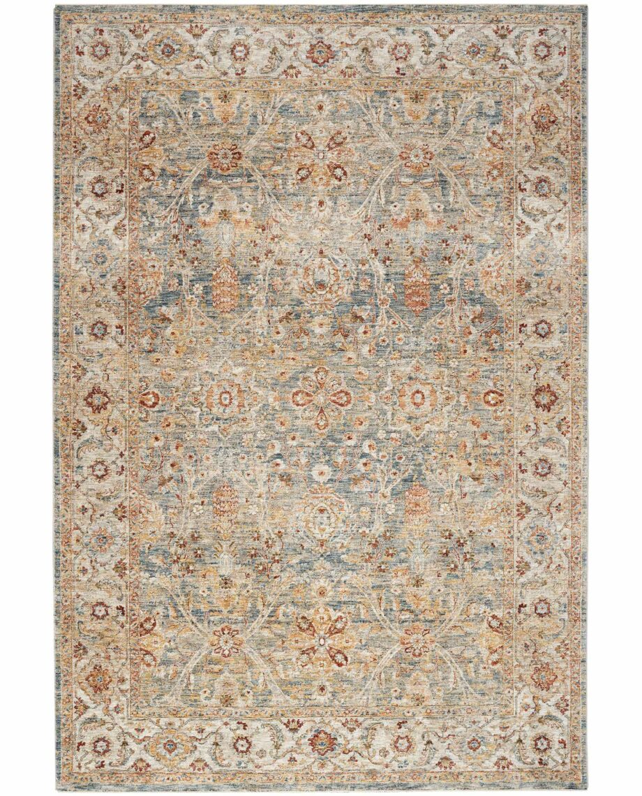 Nourison tapijt Sahar SHR03 BLUE 8x10 099446025500