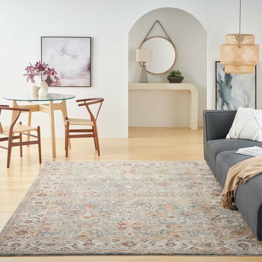Nourison tapijt Sahar SHR03 BLUE 8x10 099446025500 interior 3